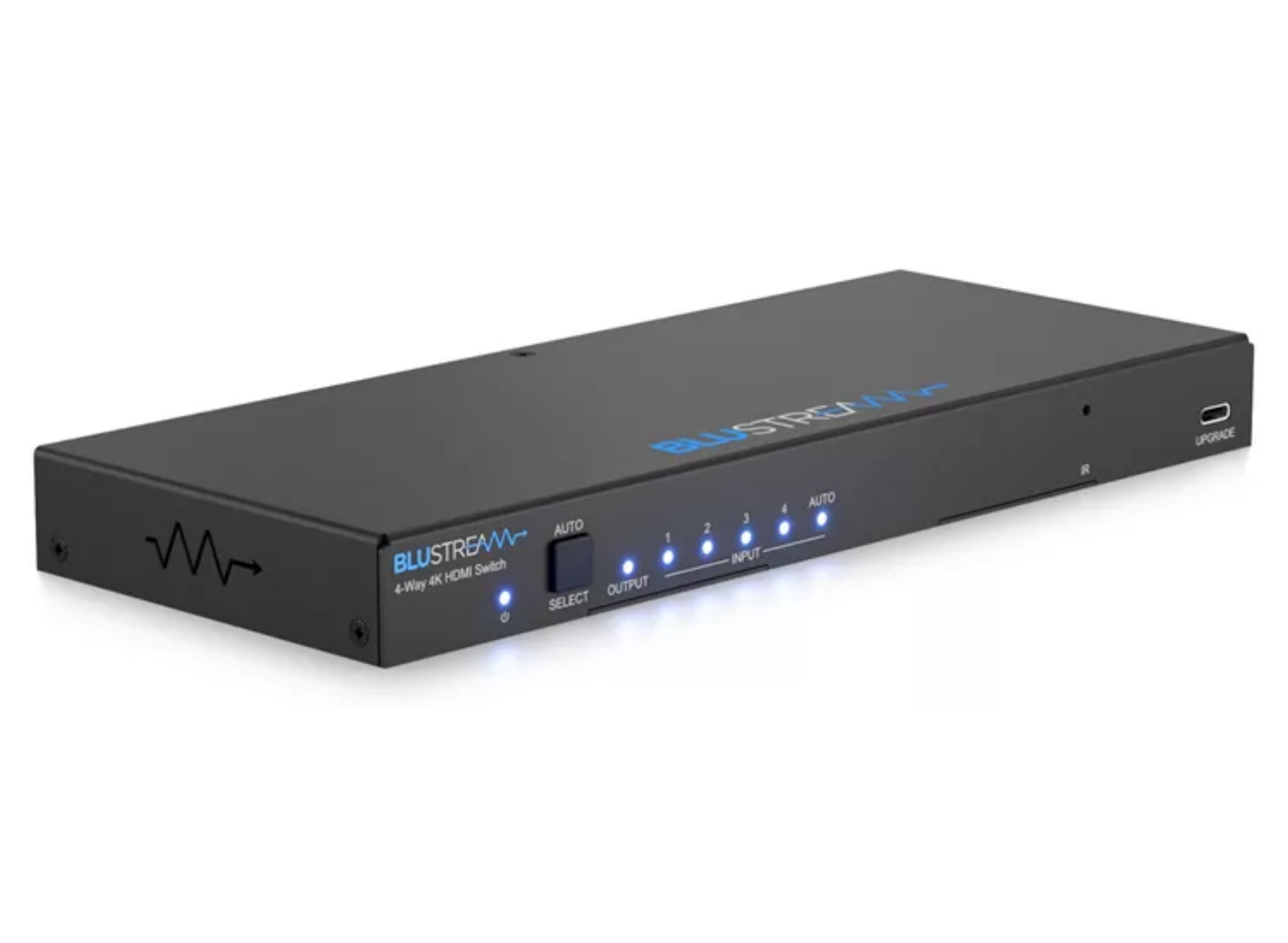 Blustream SW41AB-V3 4-Way HDMI 2.0 4K 60Hz Switch with Audio Breakout & IP Control