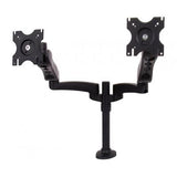 B-Tech BT7384 Full Motion Twin Screen Desk Mount