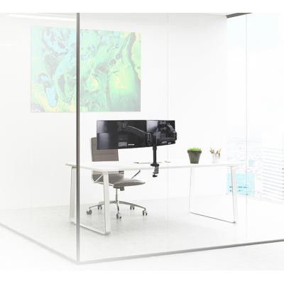B-Tech BT7384 Full Motion Twin Screen Desk Mount Monitor Arm Desk Mount B-Tech