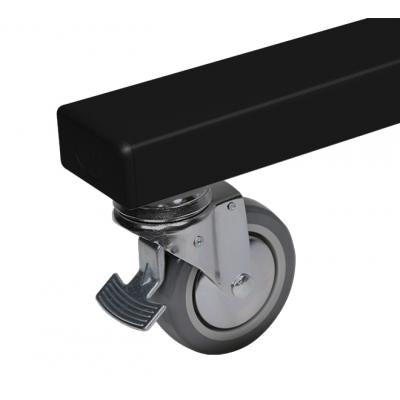 B-Tech 32" - 38" Universal Twin Screen VC Stand | BT8520/BB Mobile Trolley B-Tech