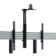 B-Tech 32" - 38" Universal Twin Screen VC Stand | BT8520/BB Mobile Trolley B-Tech