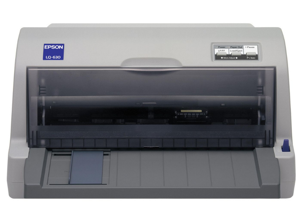 Epson LQ-630 Compact 24-Pin Flatbed Dot Matrix Printer | C11C480141 Dot Matrix Printers Epson