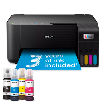 Epson EcoTank ET-2810 A4 Colour Inkjet Multifunction Printer - C11CJ67401 Inkjet Printer Epson