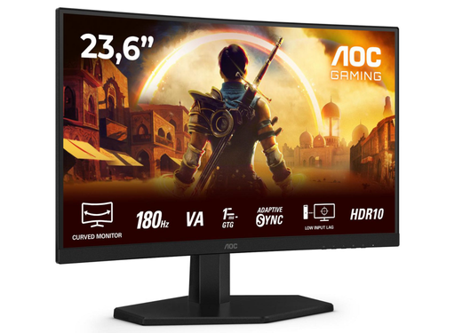 AOC C24G42E 24" 180Hz 0.5ms Full HD Curved Gaming Monitor Gaming Monitor AOC