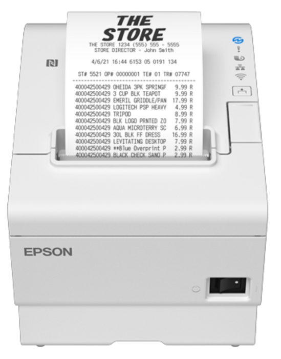 Epson TM-T88VII Direct Thermal POS Printer | C31CJ57111 POS Printer Epson