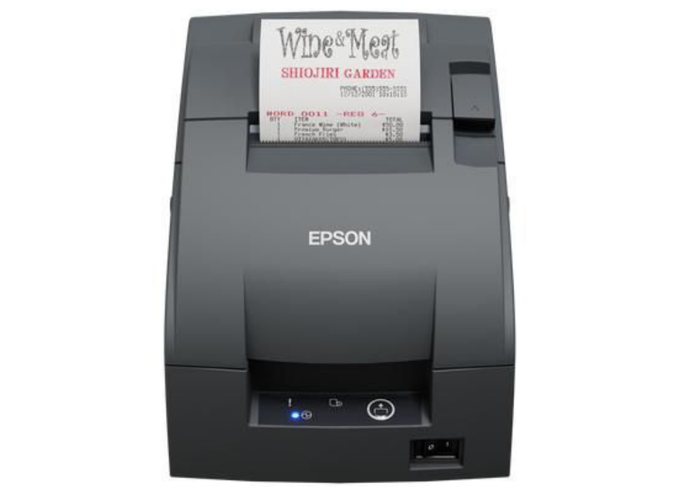 Epson TM-U220IIB (102P0) Parallel Receipt Printer – 9-Pin, Auto-Cutter | C31CL27102P0 Dot Matrix Printers Epson