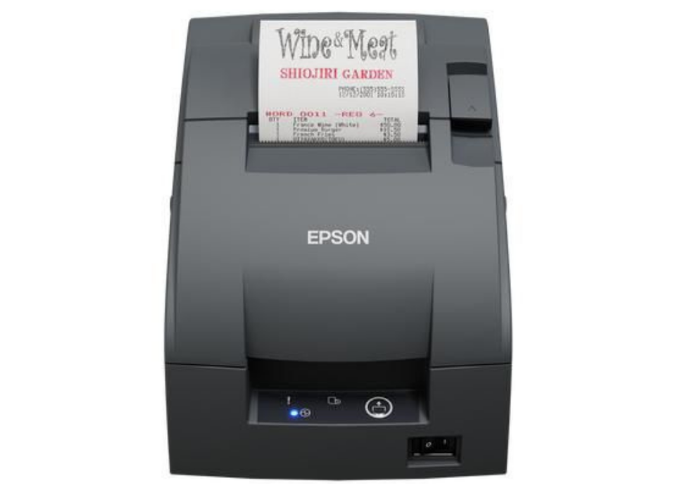 Epson TM-U220IID (102) Serial Receipt Printer – 9-Pin, Auto-Cutter | C31CL28102 Dot Matrix Printers Epson