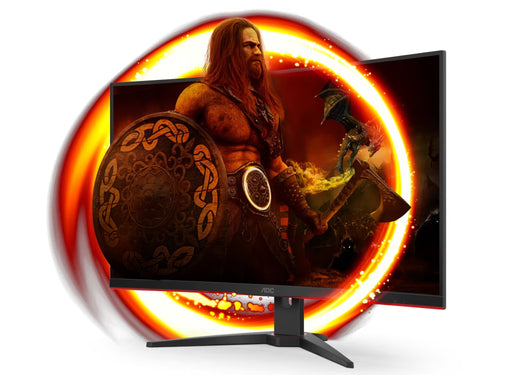AOC C32G2ZE 31.5" 240Hz 0.5ms Full HD Curved Gaming Monitor Gaming Monitor AOC