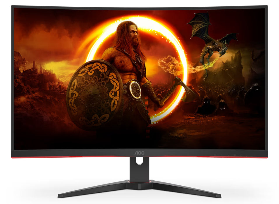 AOC C32G2ZE 31.5" 240Hz 0.5ms Full HD Curved Gaming Monitor Gaming Monitor AOC