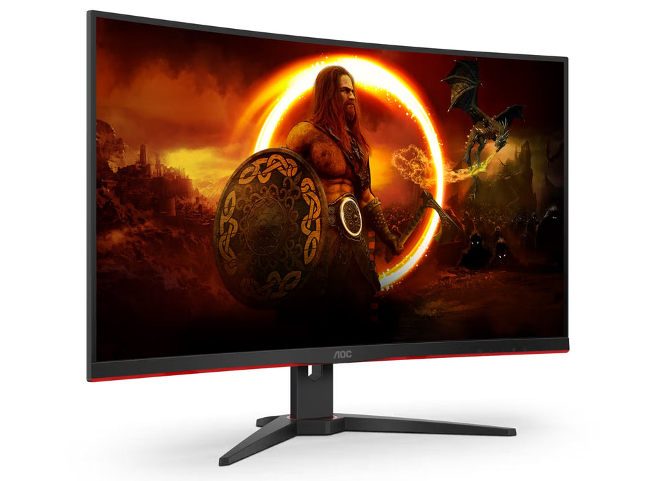 AOC C32G2ZE 31.5" 240Hz 0.5ms Full HD Curved Gaming Monitor Gaming Monitor AOC