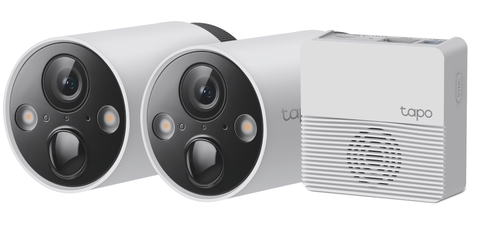 TP-Link TAPO C420S2 Smart Wire-Free Security Camera System, 2-Camera System