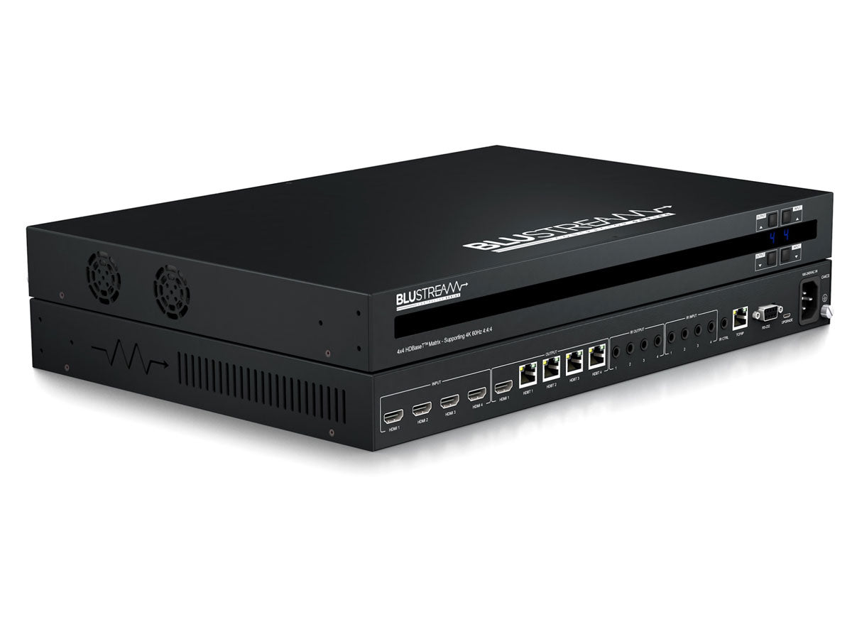 BluStream Contractor 4x4 HDBaseT™ CSC Matrix - 70m | C44CS-KIT AV Receiver BluStream