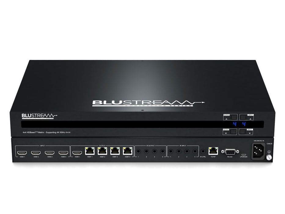 BluStream Contractor 4x4 HDBaseT™ CSC Matrix - 70m | C44CS-KIT