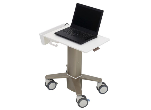 Ergotron C50-1100-0 CareFit™ Slim Laptop Cart - White Ergotron Laptop Stands Ergotron