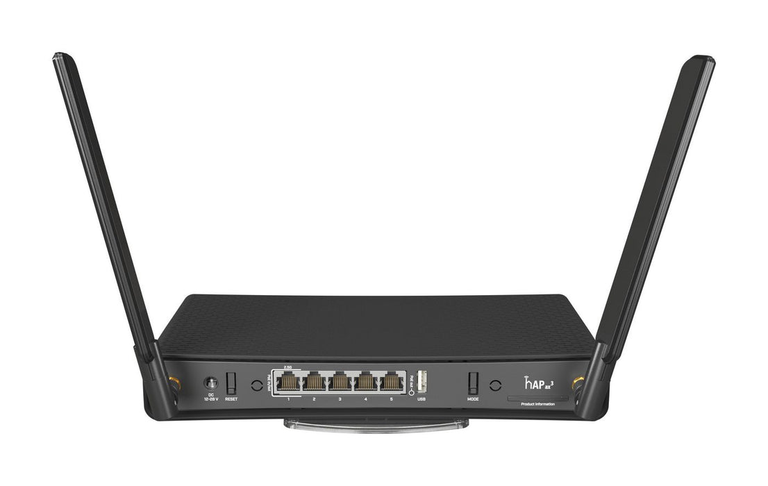MikroTik hAP ax³ Wi-Fi 6 Dual-Band Gigabit Router | C53UIG+5HPAXD2HPAXD Wireless Router MikroTik