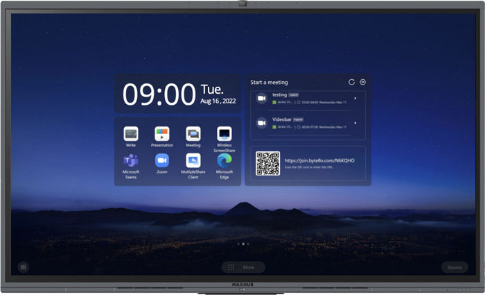 MAXHUB C6530 65” 4K Classic All-in-one Zoom Conference Touchscreen Display Interactive Touchscreen Display MAXHUB