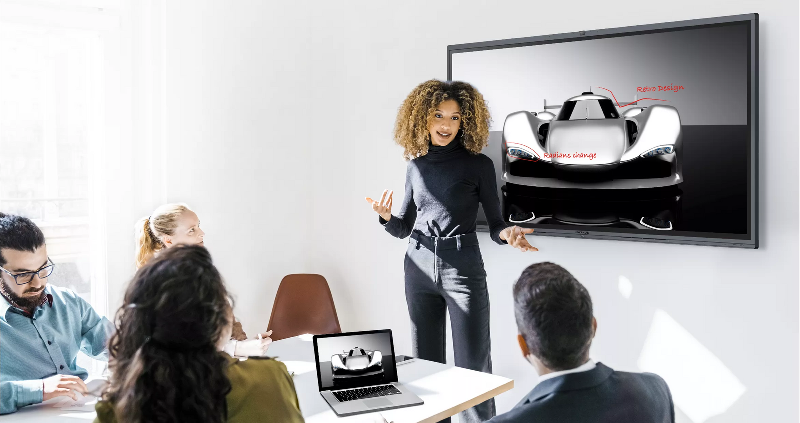 MAXHUB C8630 86” 4K UHD Zoom Rooms-Enabled Conference Touchscreen Display Interactive Touchscreen Display MAXHUB