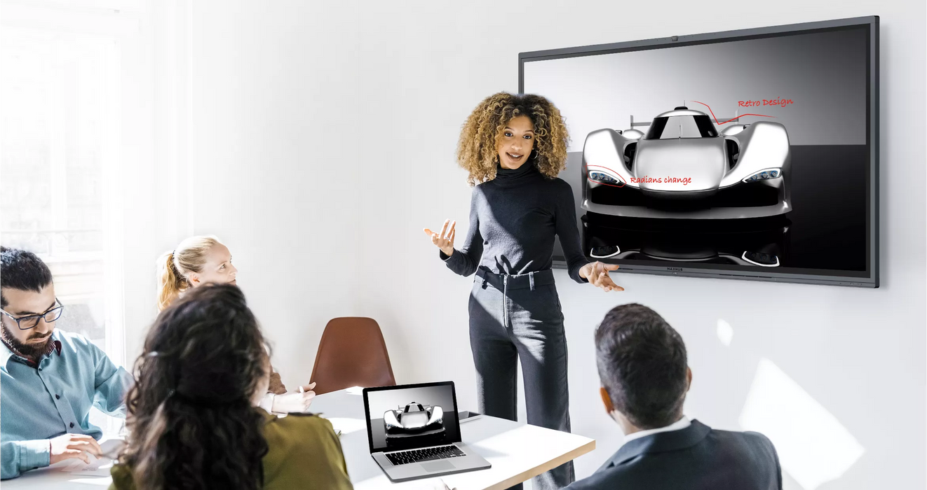 MAXHUB C8630 86” 4K UHD Zoom Rooms-Enabled Conference Touchscreen Display Interactive Touchscreen Display MAXHUB