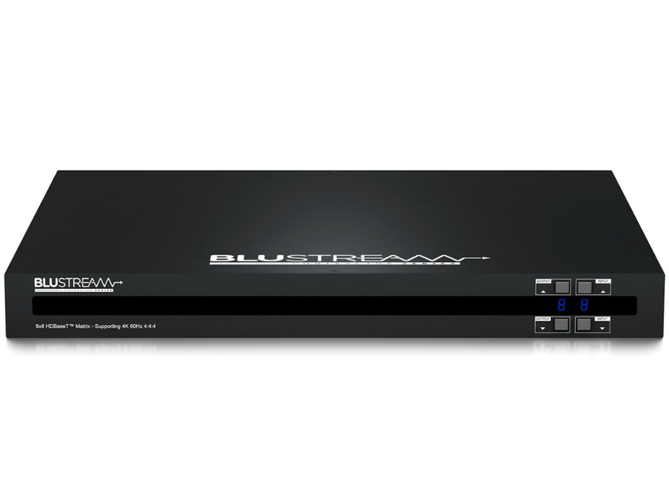 BluStream Contractor 8x8 HDBaseT™ CSC Matrix - 70m | C88CS Matrix Switcher BluStream