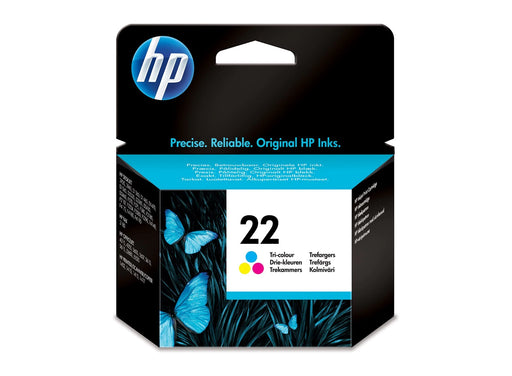 HP 22 Tri-Color Original Ink Cartridge