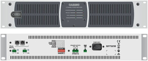 Cloud Electronics 2x250W @ 4 Ohm-8 Ohm-70V-100V Digital Amplifier | CA2250EK Cloud Electronics Amplifiers Cloud Electronics