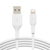 Belkin BOOST↑CHARGE™ Lightning to USB-A Cable 1m / 3.3ft, White | CAA001BT1MWH