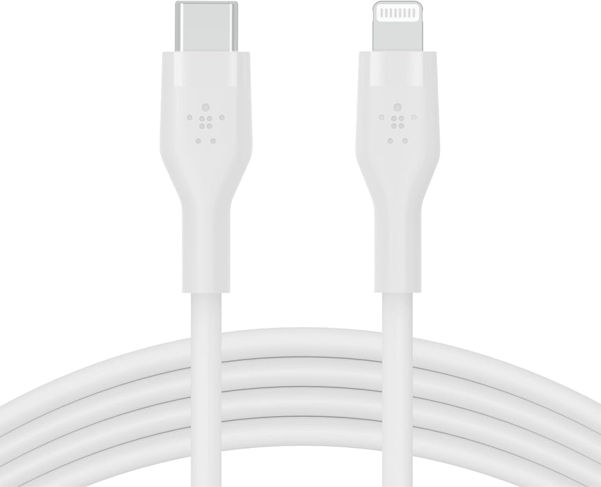 Belkin BoostCharge Flex USB-C Cable with Lightning Connector | CAA009BT2MWH