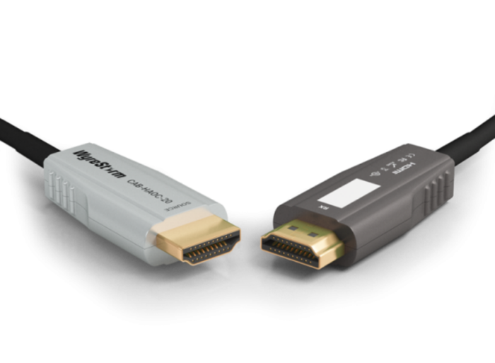 WyreStorm 20m 24Gbps 4-Core Active Optical HDMI Cable | CAB-HAOC-20 HDMI Cable WyreStorm