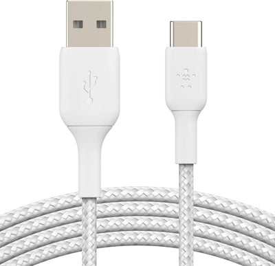 Belkin BoostCharge USB Cable 2 m USB A USB C White | CAB002BT2MWH Lightning Cable Belkin
