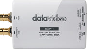 DataVideo SDI to USB 3.0 Capture Box | CAP-1 Video Signal Converter DataVideo