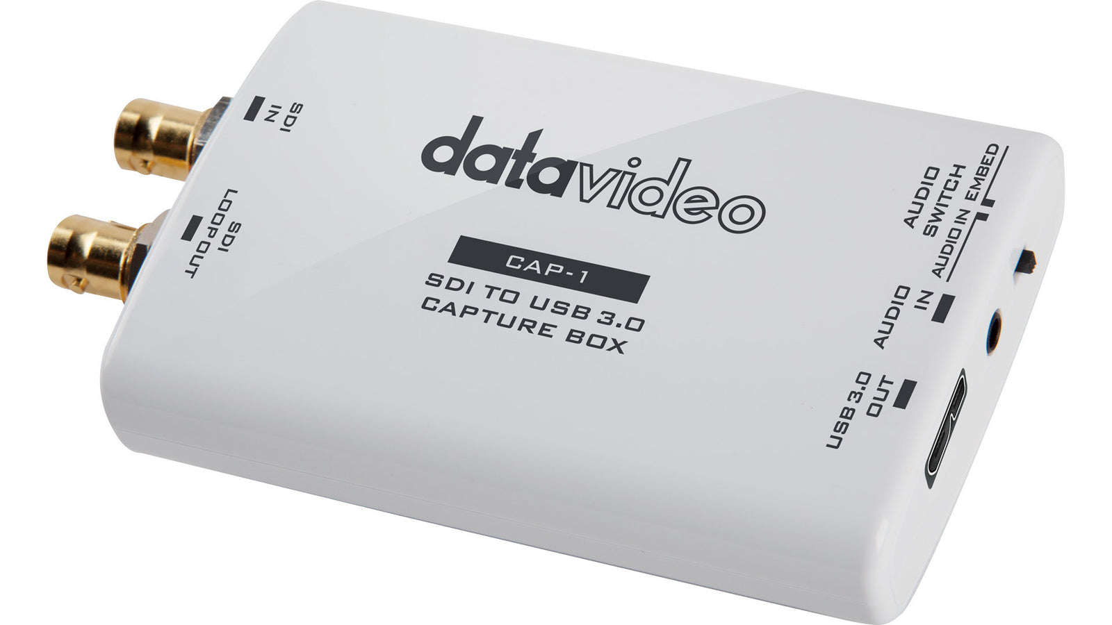 DataVideo SDI to USB 3.0 Capture Box | CAP-1 Video Signal Converter DataVideo