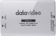 DataVideo HDMI to USB 3.0 Capture Box | CAP-2 Video Signal Converter DataVideo