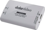 DataVideo HDMI to USB 3.0 Capture Box | CAP-2 Video Signal Converter DataVideo