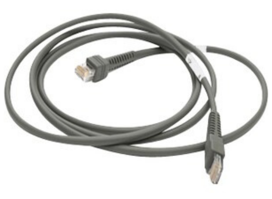 Zebra CBA-M04-S07ZAR 2.13 m Data Transfer Cable Zebra Barcode Reader Accessories Zebra