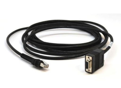 Zebra 4.57 m Serial Data Transfer Cable for Scanner | CBA-R21-S15PAR