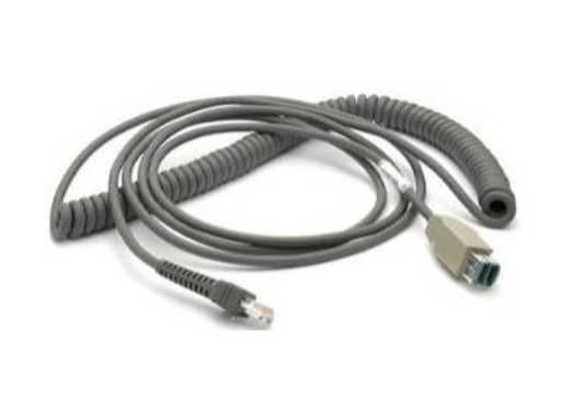 Zebra 4.57 m Powered USB Data Transfer/Power Cable for Barcode Scanner | CBA-U28-C15ZBR