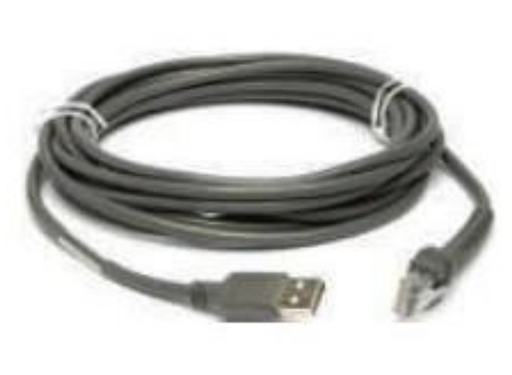 Zebra 4.57 m USB Data Transfer Cable - First End: USB Type A | CBA-U30-S15ZBR