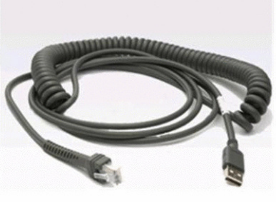 Zebra 2.13 m USB Data Transfer Cable - First End: USB - Shielding | CBA-U43-S07ZAR