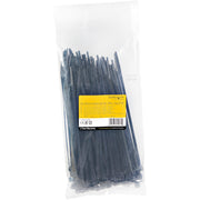 StarTech 100 Pack 8"(20cm) Black Cable Ties - CBMZT8B Cable Accessory Startech