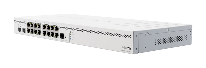 MikroTik 2x SFP+ 4 GB (RAM) 48 W USB 3.0 Wired Router | CCR2004-16G-2S+ Wired Router MikroTik