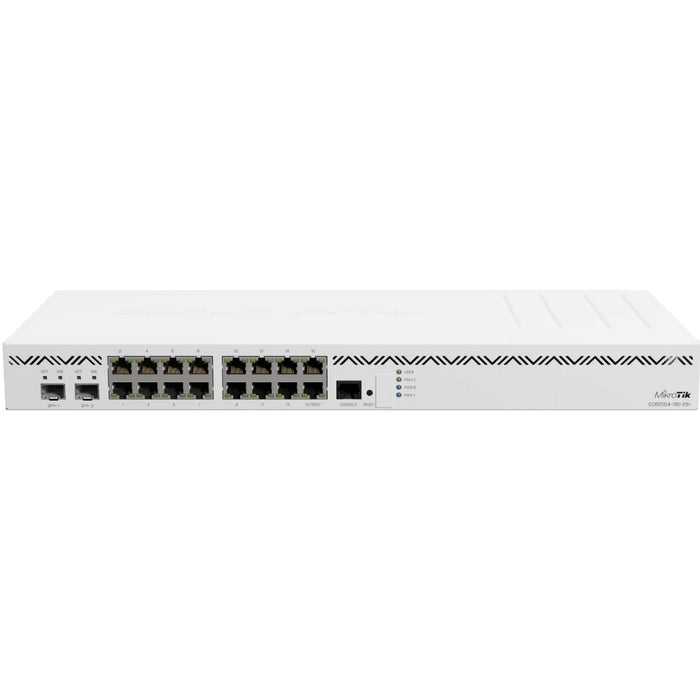 MikroTik 2x SFP+ 4 GB (RAM) 48 W USB 3.0 Wired Router | CCR2004-16G-2S+ Wired Router MikroTik
