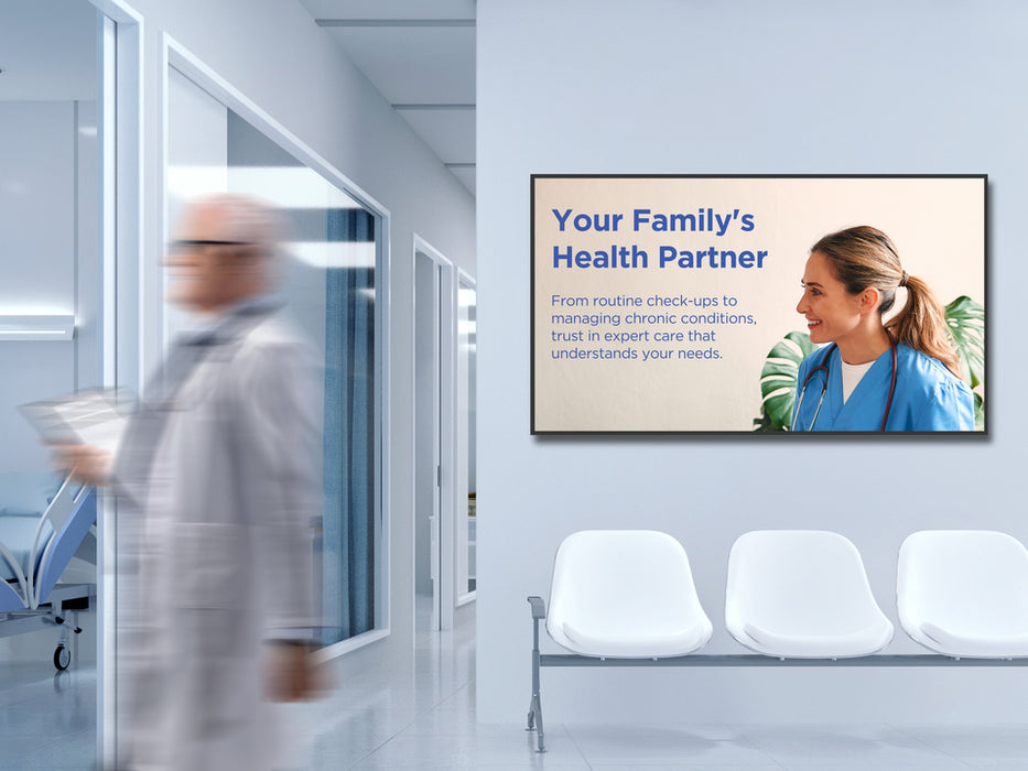 ViewSonic CDE6531-1C 65" 4K Professional Commercial Display with ProAV Integration ViewSonic Large Format Display ViewSonic