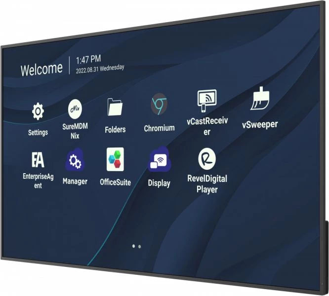 ViewSonic CDE6530 65" 4K Presentation Large Format Display Digital Signage Display ViewSonic