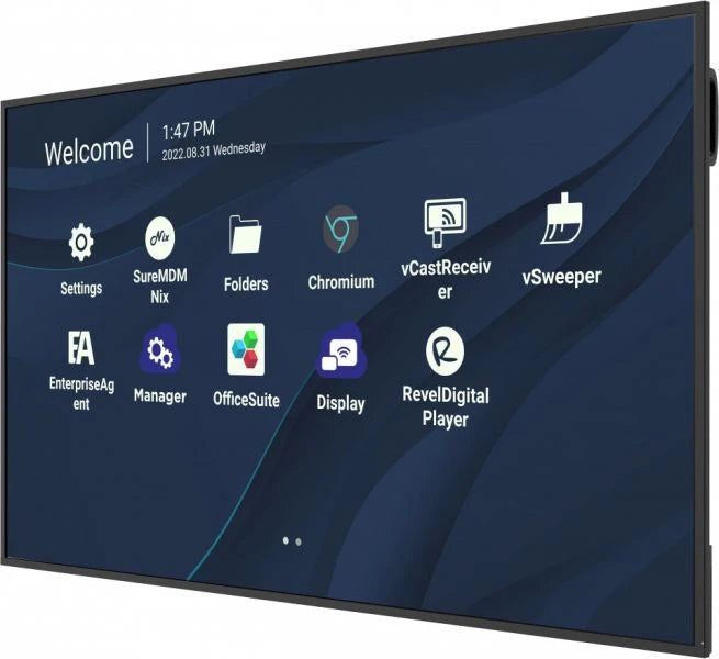 ViewSonic CDE7530 75" 4K Presentation Large Format Display Digital Signage Display ViewSonic