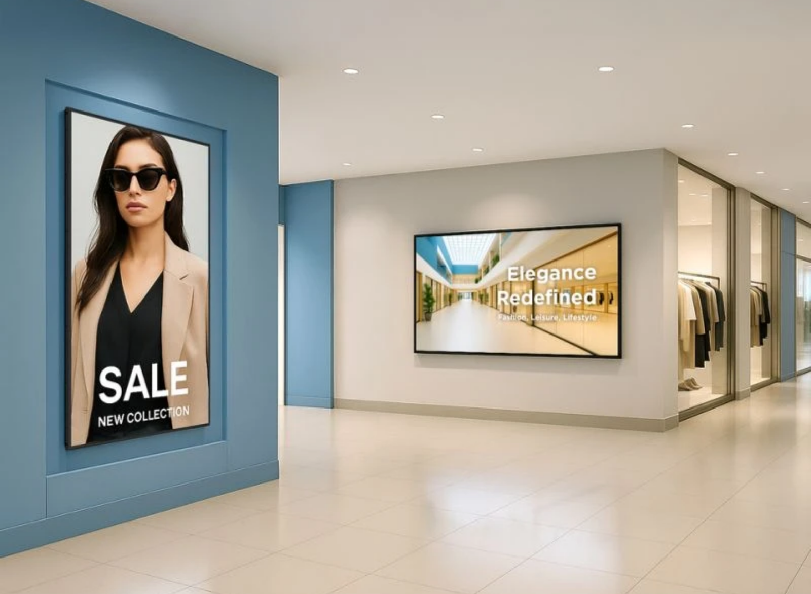 ViewSonic CDE8614-2C 86" 4K Ultra HD Commercial Display with ProAV Integration Digital Signage Display ViewSonic