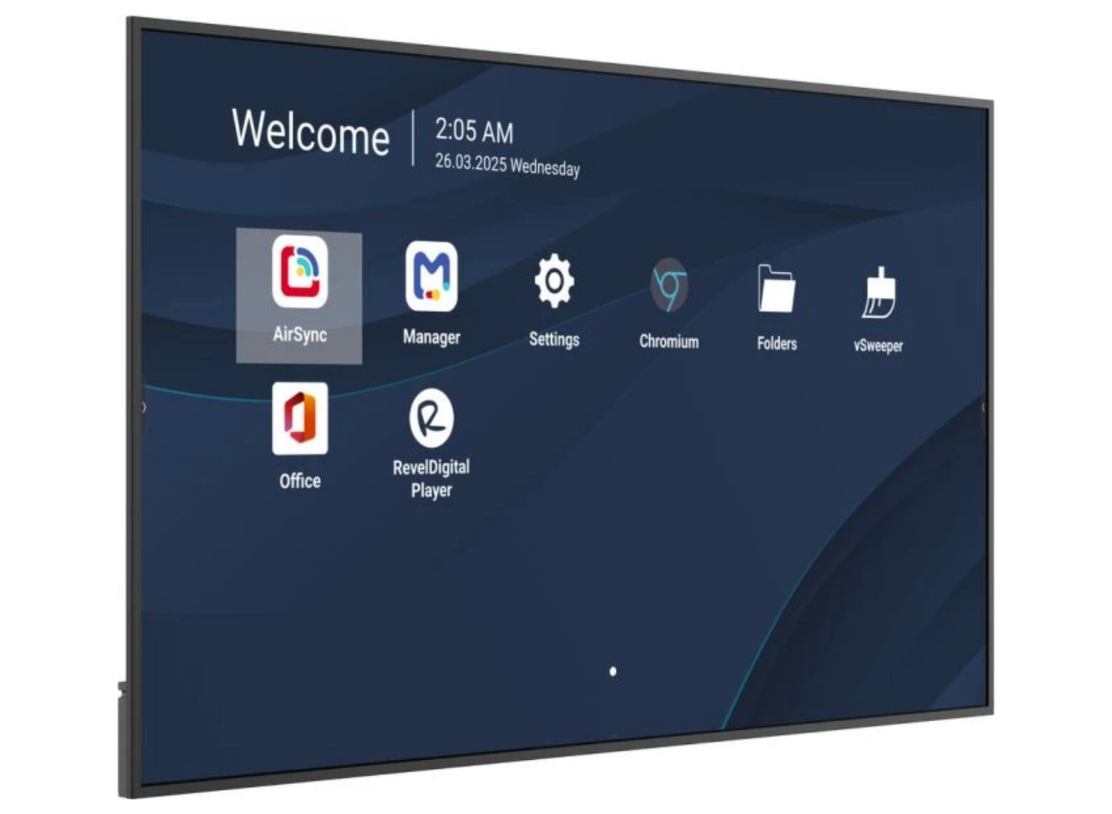 ViewSonic CDE8614-2C 86" 4K Ultra HD Commercial Display with ProAV Integration Digital Signage Display ViewSonic