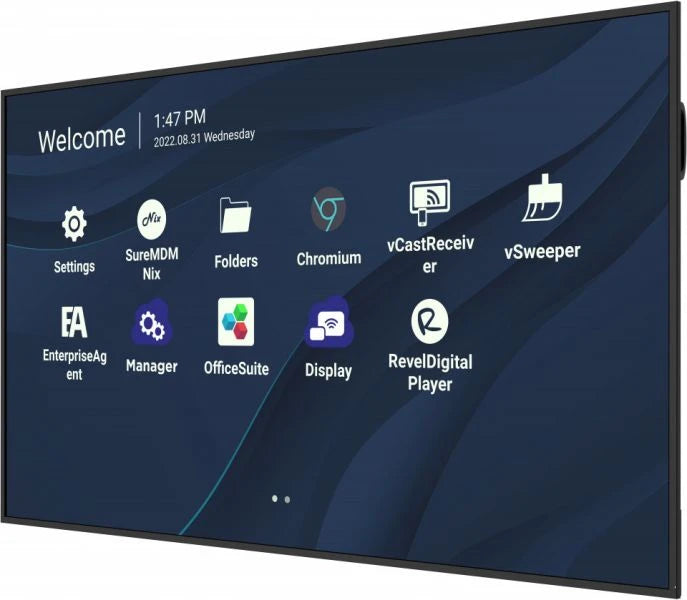 ViewSonic CDE8630 86" 4K Presentation Large Format Display Digital Signage Display ViewSonic