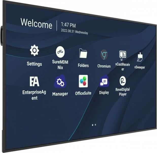 ViewSonic CDE8630 86" 4K Presentation Large Format Display Digital Signage Display ViewSonic