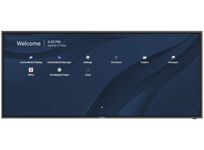ViewSonic CDE92UW 92" 5K Presentation Digital Signage Display ViewSonic Large Format Display ViewSonic