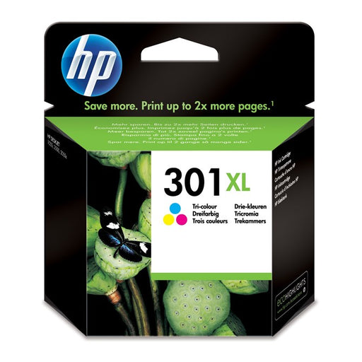 HP 301XL High Yield Tri-Color Original Ink Cartridge